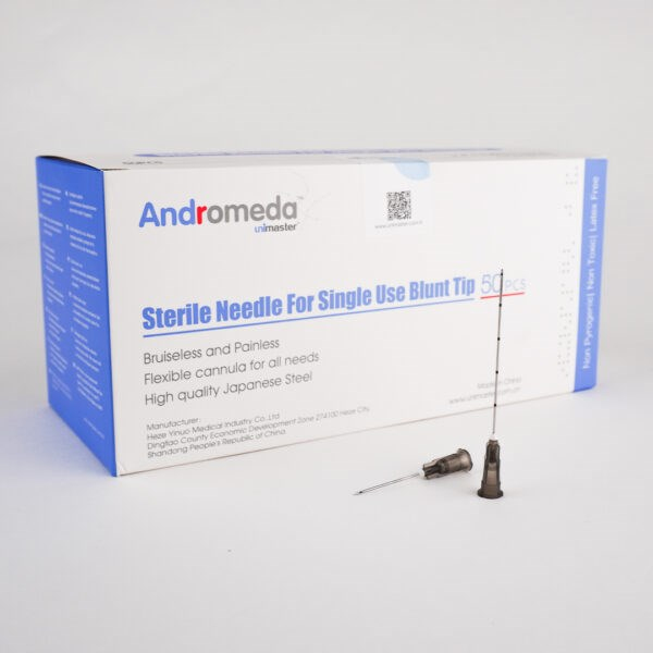 Unimaster Andromeda Dolgu Kanülü  22 G X 50 mm 50 Adet