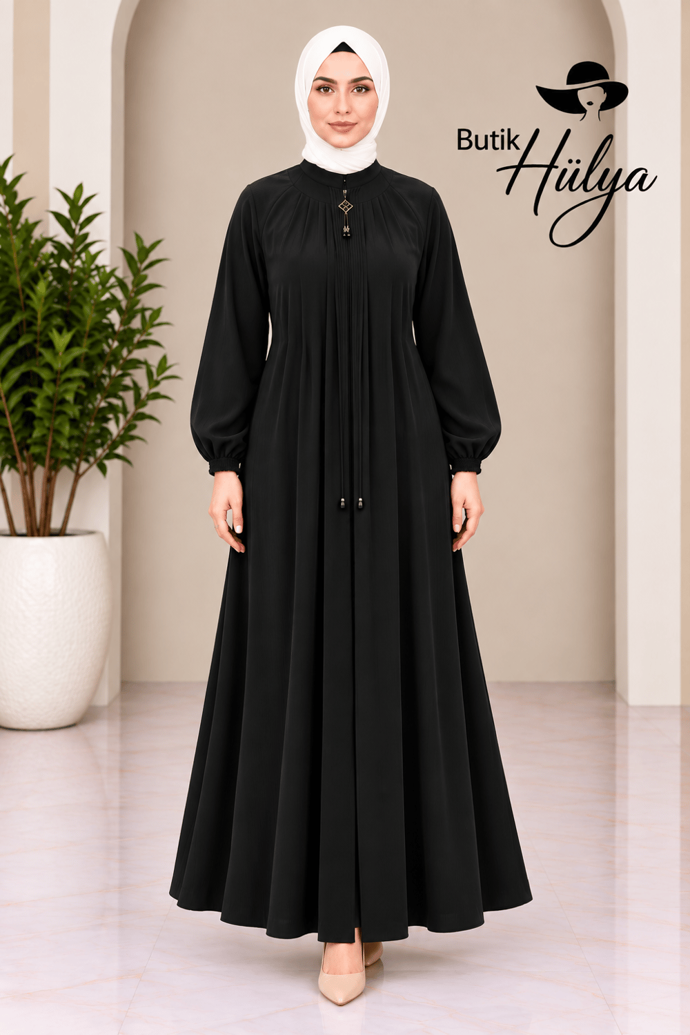 Beyza Ferace Siyah 33102
