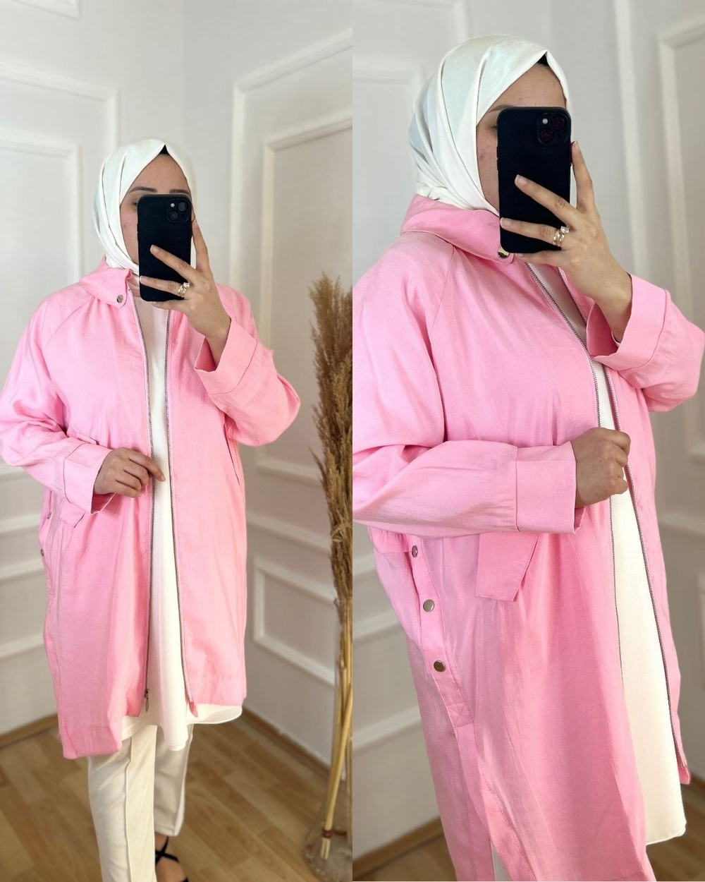 Renkli giy-çık kap pembe 30101