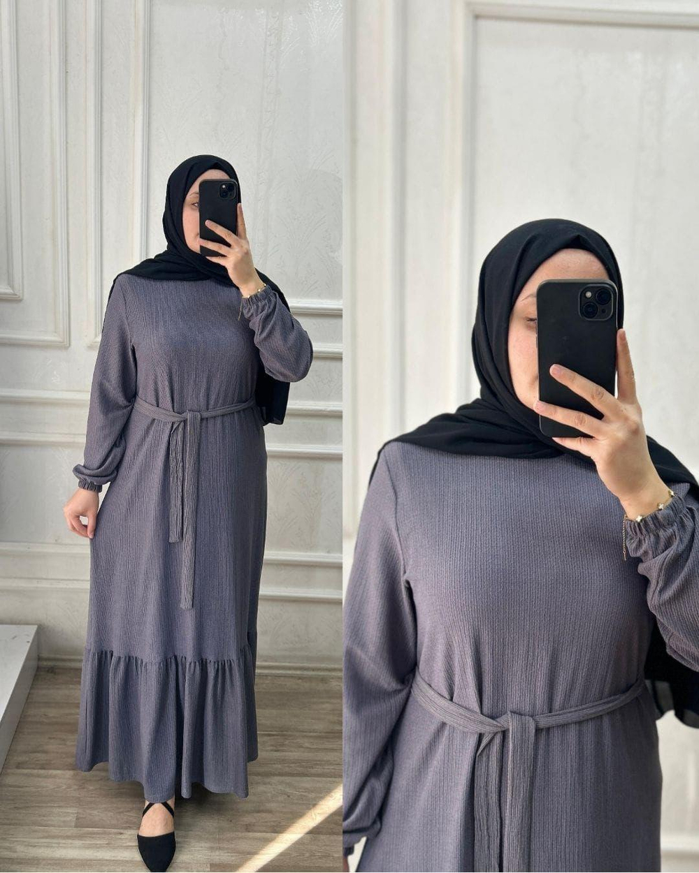 Suna Elbise gri 26117