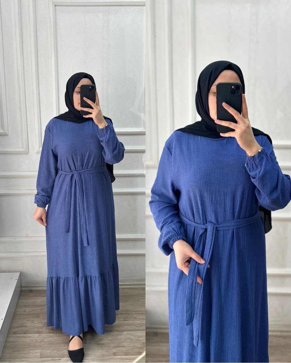 Suna Elbise indigo 26117