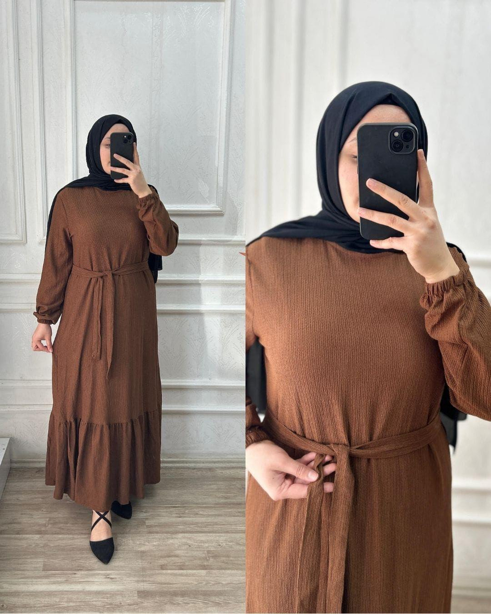 Suna Elbise kahve 26117