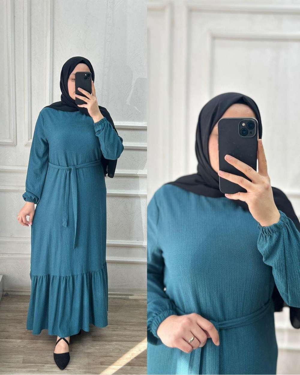 Suna Elbise turkuaz 26117