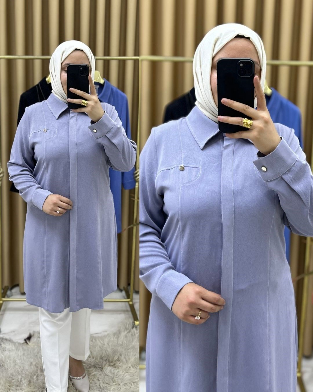 Yağmur Krank Dubai Kumaş Buz Mavisi 32121