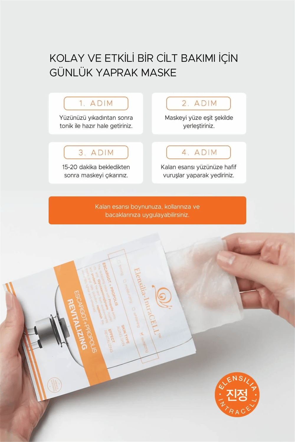Elensilia Escargot Propolis Revitalizing Mask