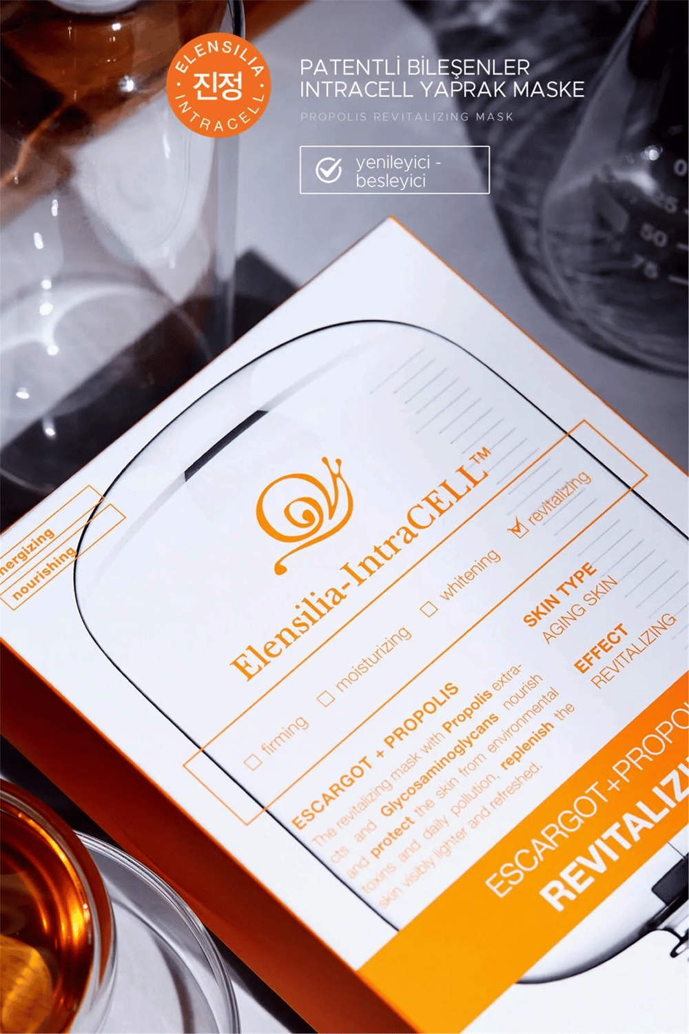 Elensilia Escargot Propolis Revitalizing Mask