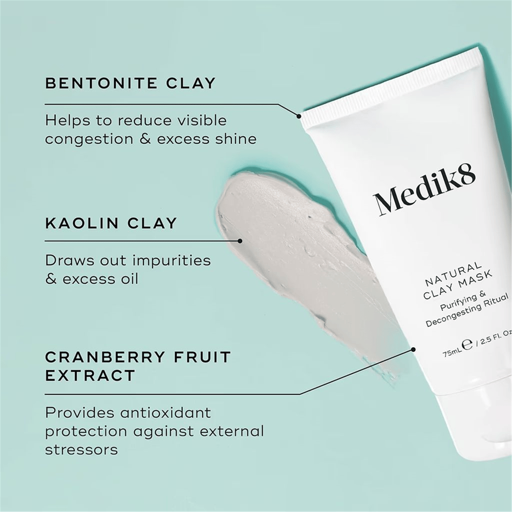 Medik8 Natural Clay Mask P08931