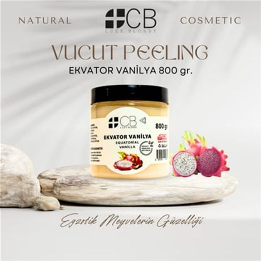 Code Blonde Peeling Ekvator Vanilya 800g Salon Boy