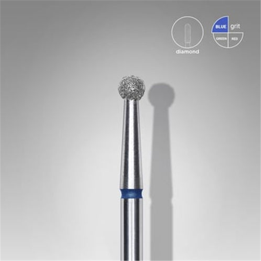 Elmas Küre Freze, Mavi, Çap 2,7 mm