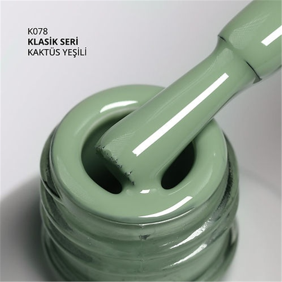 MOMO Kalıcı Oje K078, Kaktüs Yeşili, 14 ml