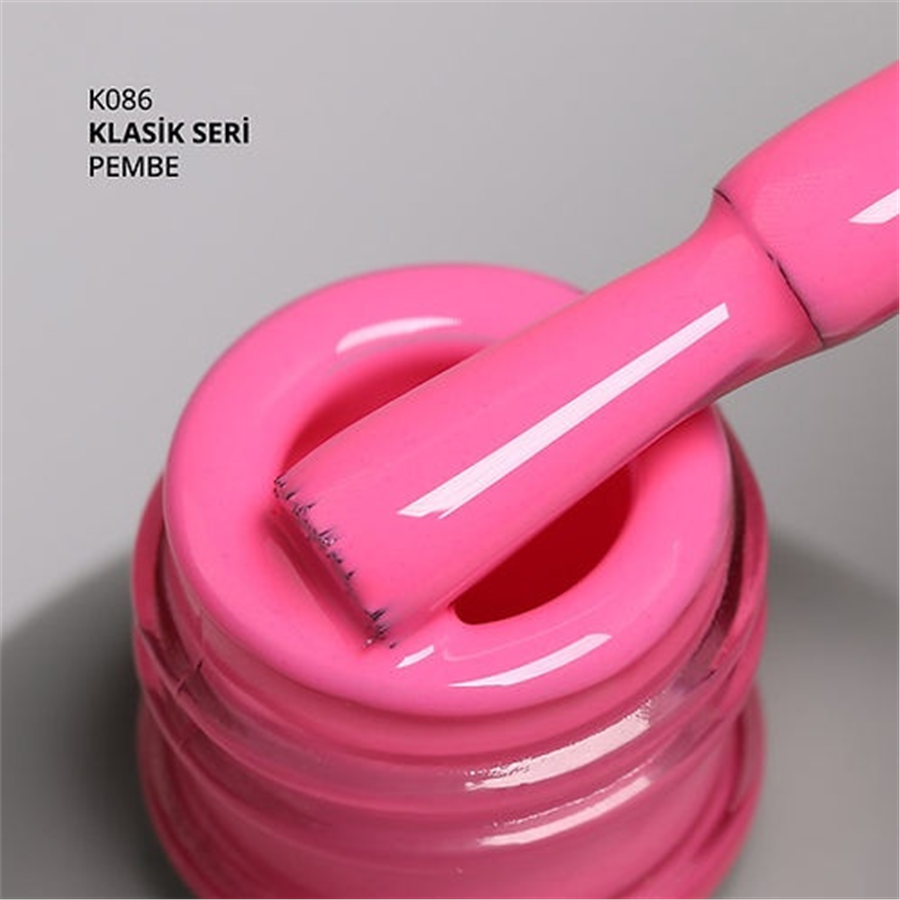 MOMO Kalıcı Oje K086, Pembe, 14 ml