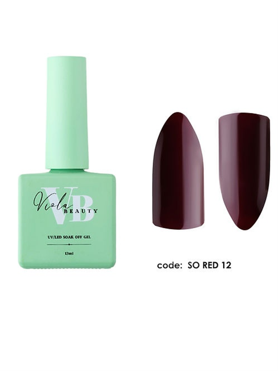 VIOLA SO RED 12 13ML (BORDO )
