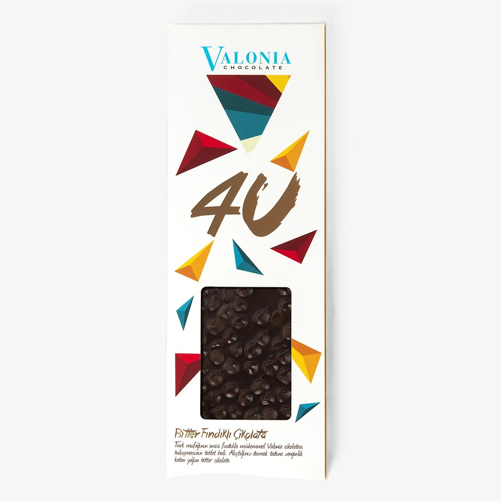 4U Bitter Fındıklı Çikolata  300 g