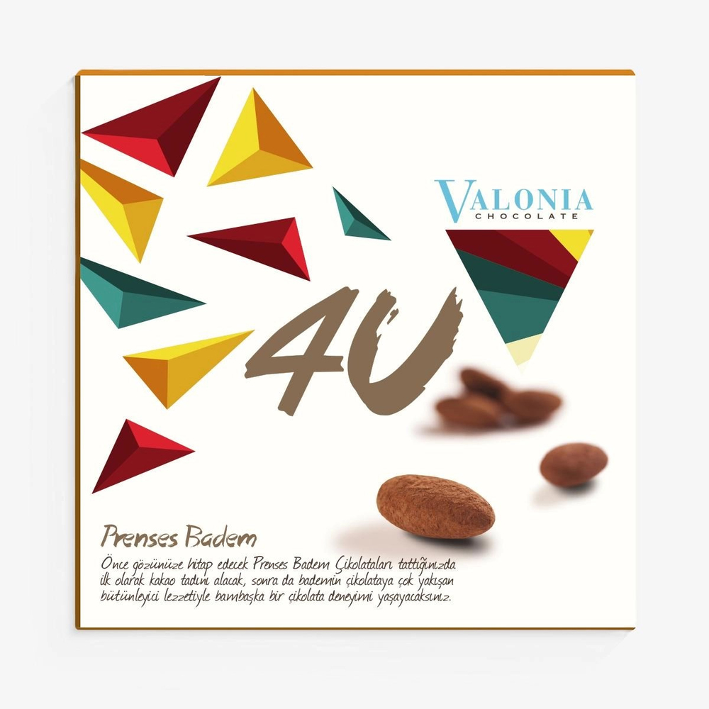 4U Prenses Badem Çikolata  150 g