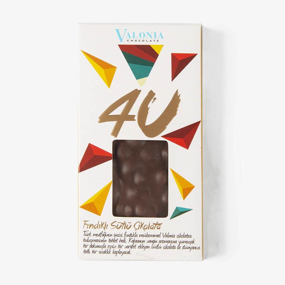 4U Sütlü Fındıklı Çikolata  100 g