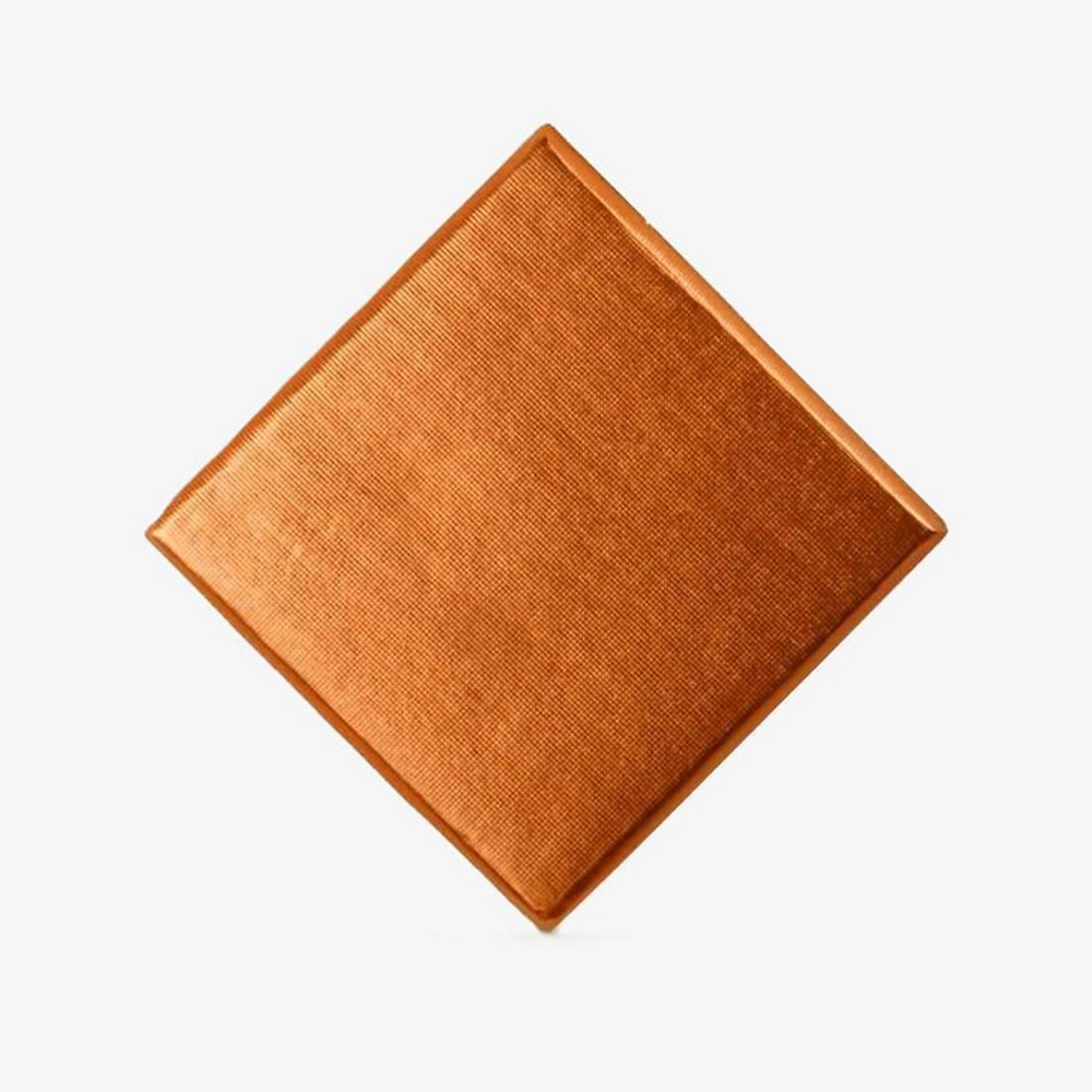 Bitter Kakao Desenli Sargılı Bronz Kare Madlen  2,6 kg