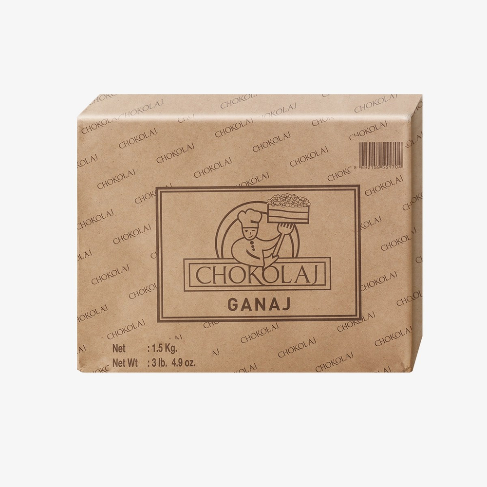 Chokolaj Sütlü Kokolin Ganaj 1,5 kg