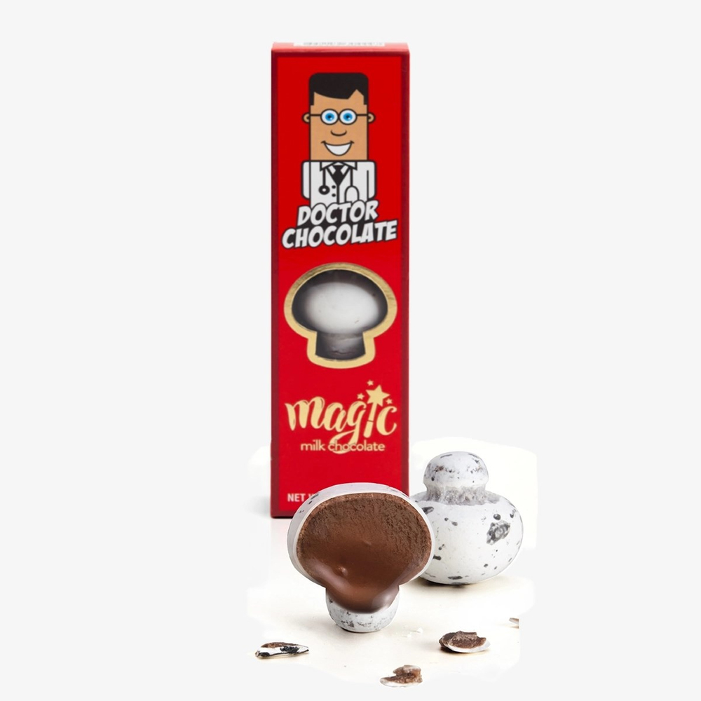 Dr. Chocolate 3lü Sütlü Mantar Draje  50 g