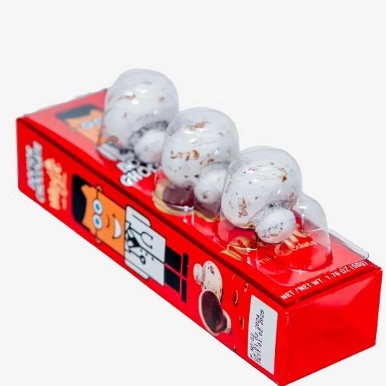 Dr. Chocolate 3lü Sütlü Mantar Draje  50 g