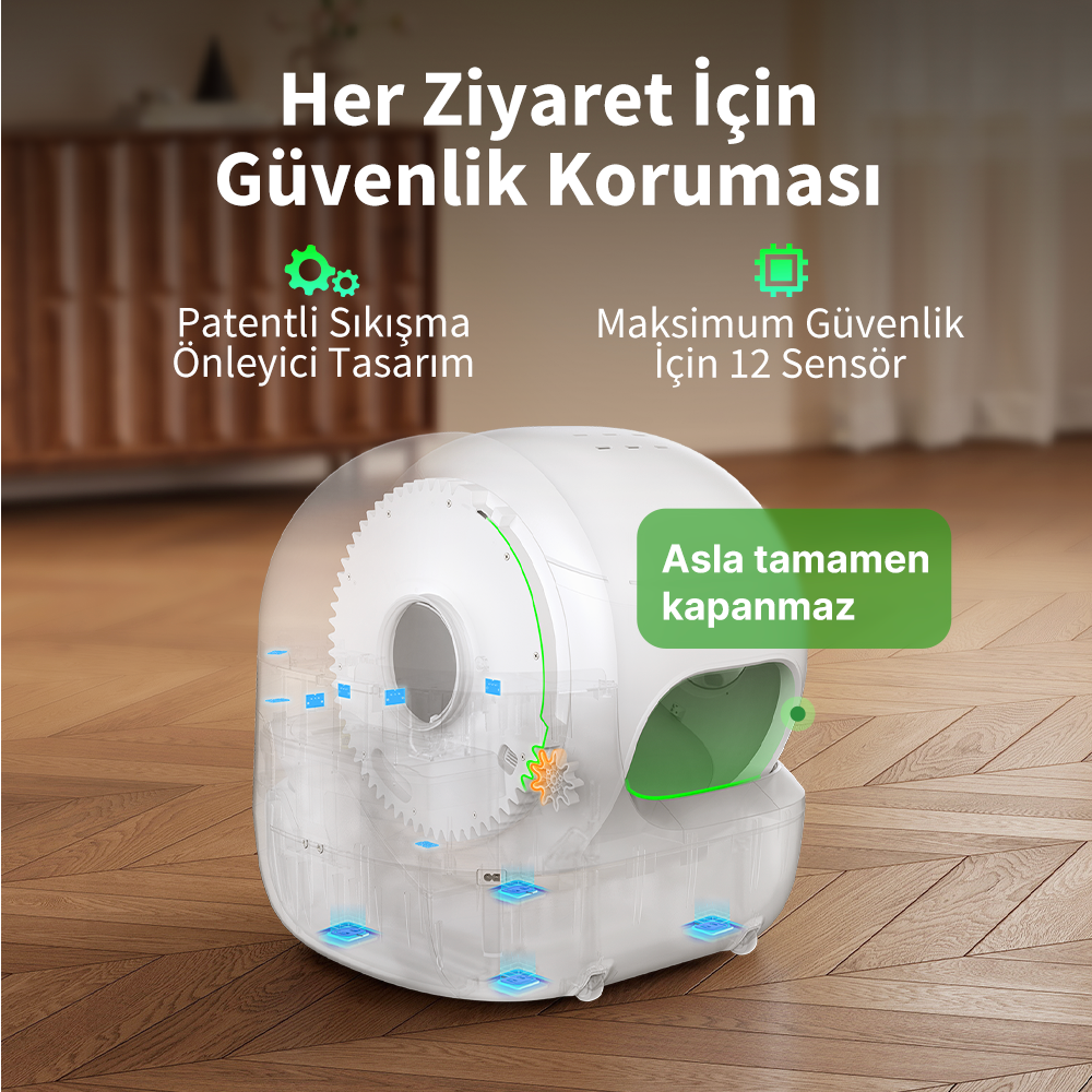 Petkit Purobot Max Pro 2 Akıllı Kedi Tuvaleti