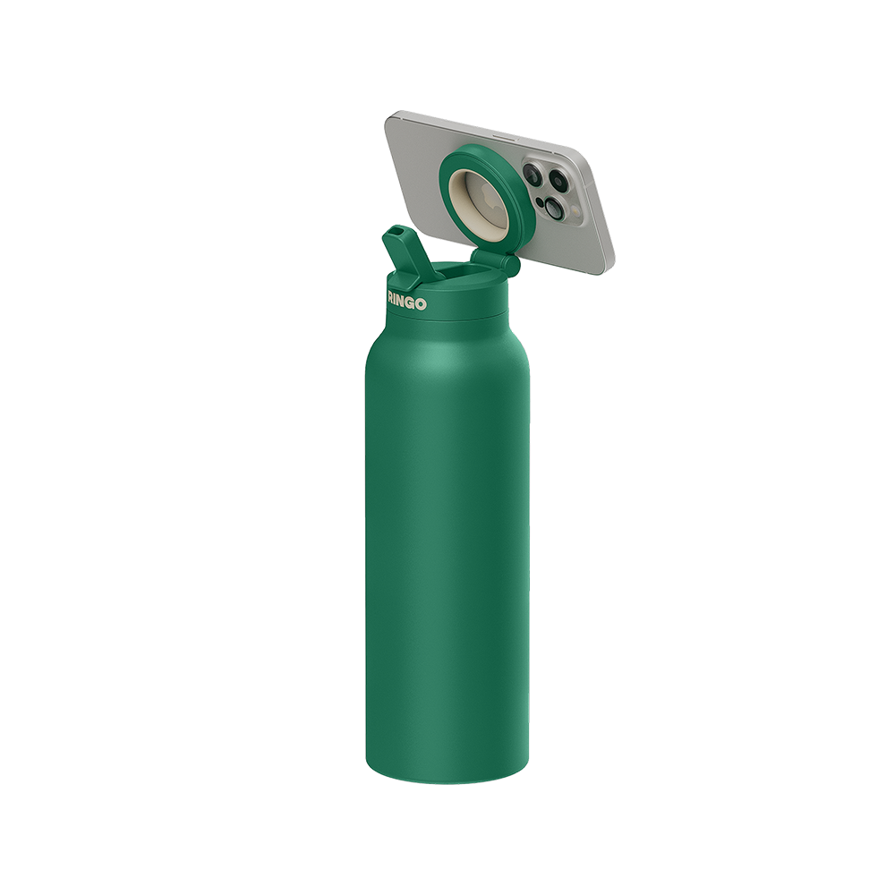 Ringo Pro Pipetli, Telefon Tutuculu Termal Çelik Termos 710 ML