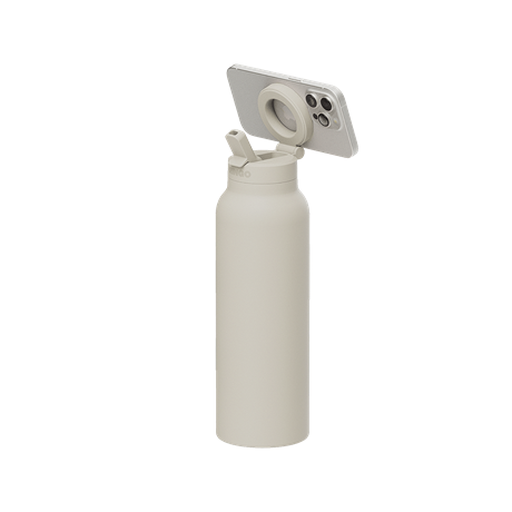 Ringo Pro Pipetli, Telefon Tutuculu Termal Çelik Termos 950 ML