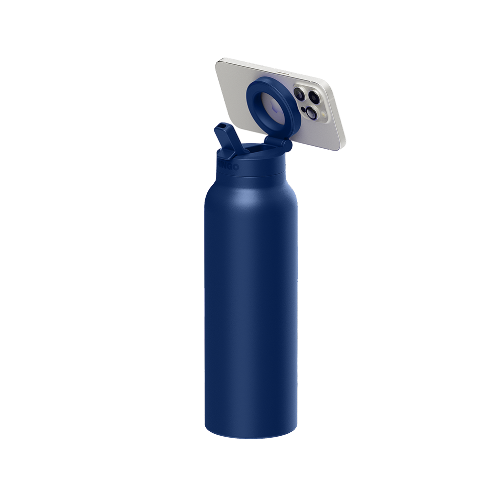 Ringo Pro Pipetli, Telefon Tutuculu Termal Çelik Termos 710 ML