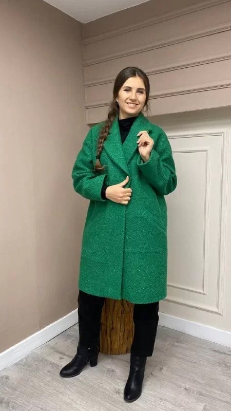 Cloche CL2929 Yeşil Oversize Kap