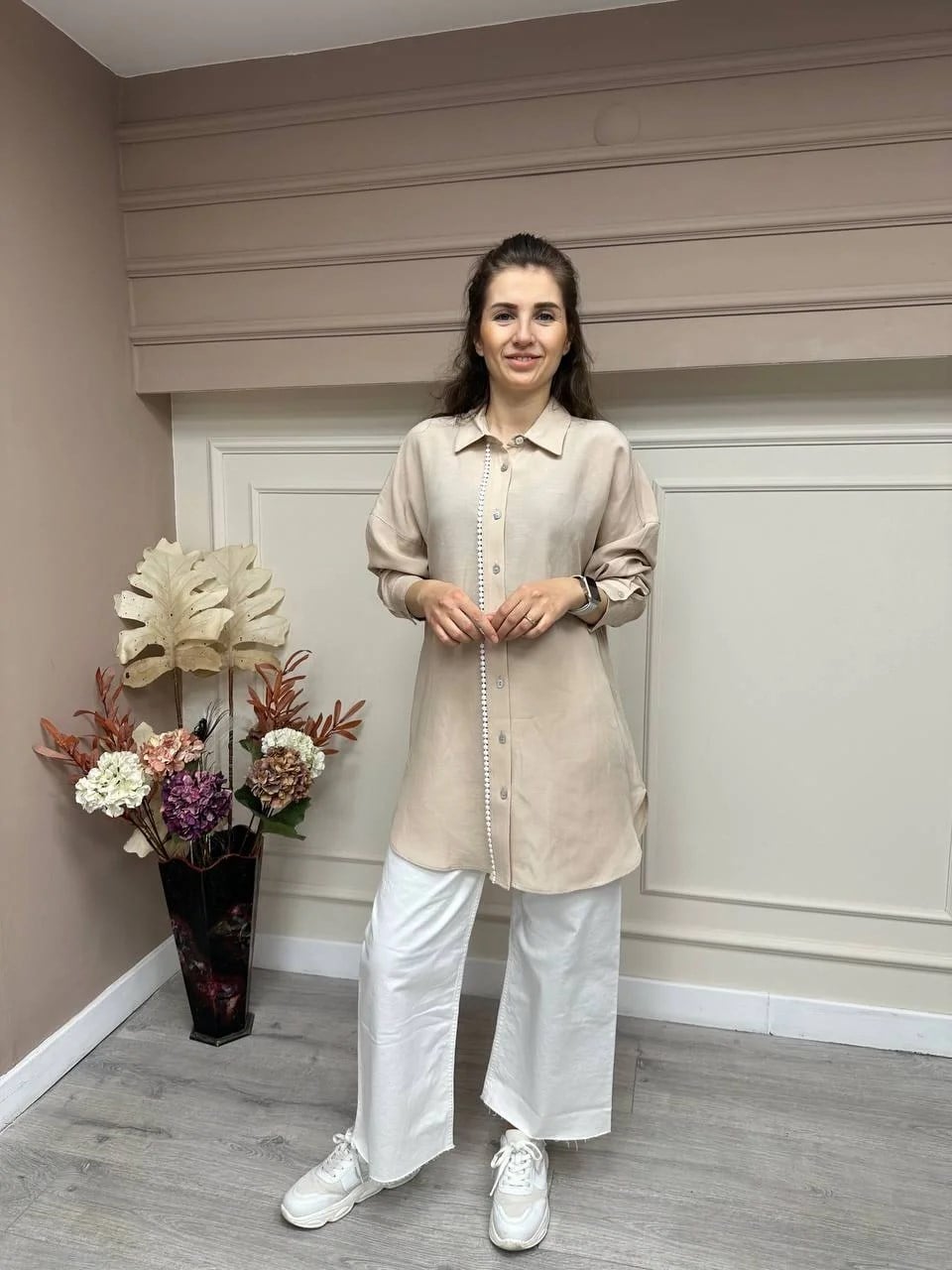 Cloche CL3034 Bej Tunik