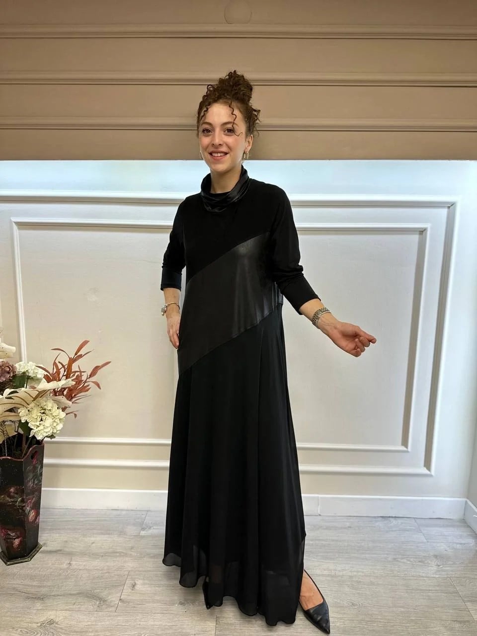 Heddy & Nurcan Çetin 24601 Siyah Elbise