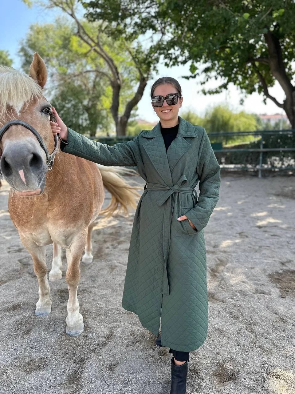 Heddy & Nurcan Çetin 24705 Haki Önü Bağlamalı Kap