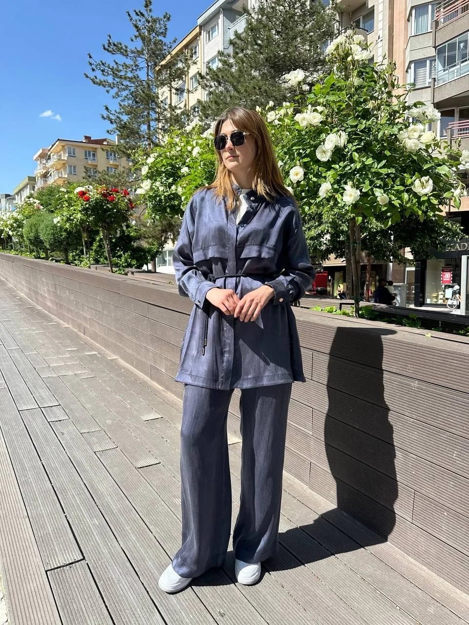 Hilay HLY0125Y101.042 Lacivert Jasmy Pantolonlu Takım