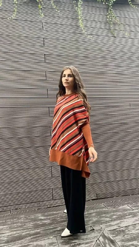 İnvee 6252 Vanilya Önü Kısa Arkası Uzun Tunik