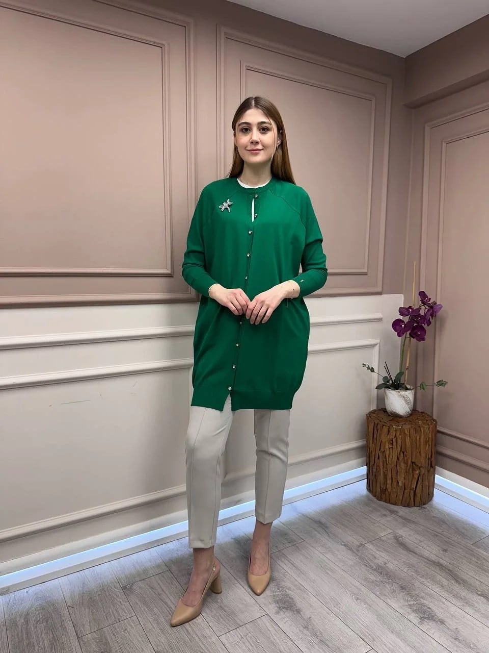 İnvee 6283 Benetton Yusufçuk Hırka