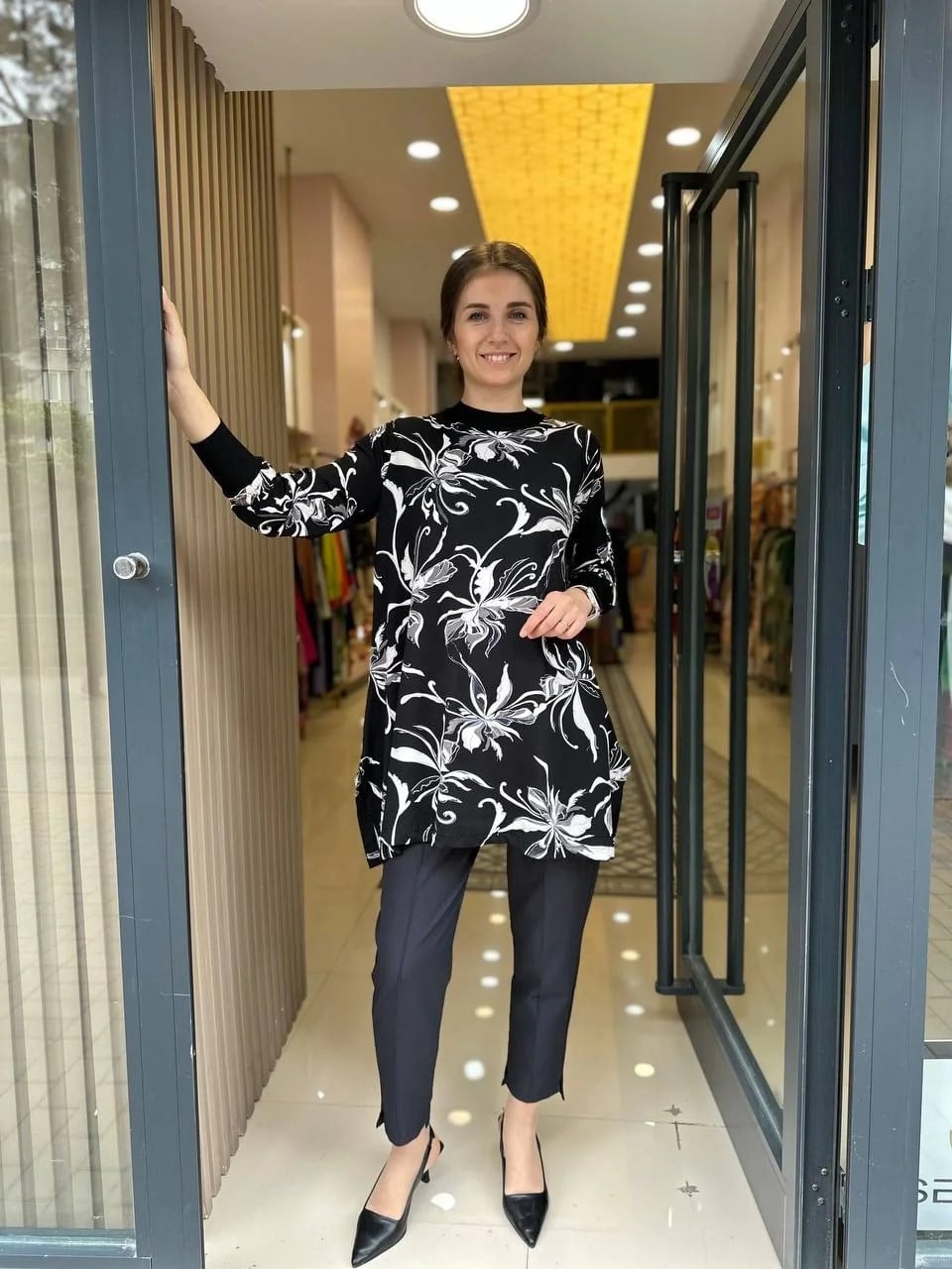 İnvee 6450 Lacivert Tunik