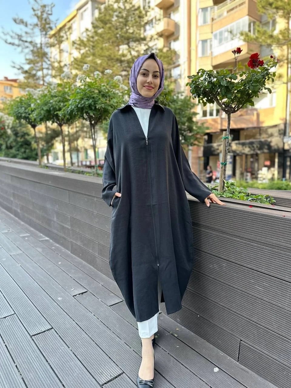 İnvee 6961 Siyah Fermuarlı Kap