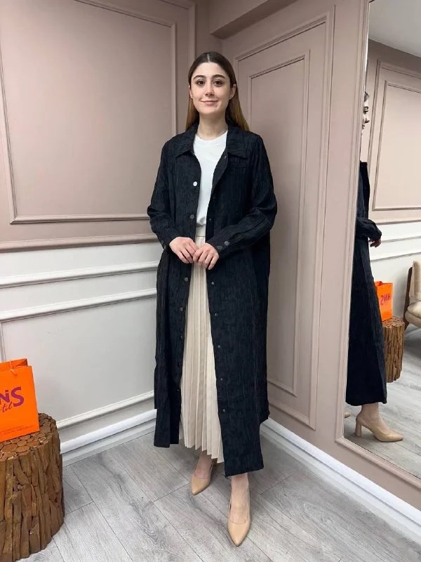 İnvee 6981 Siyah Çıtçıtlı Kap