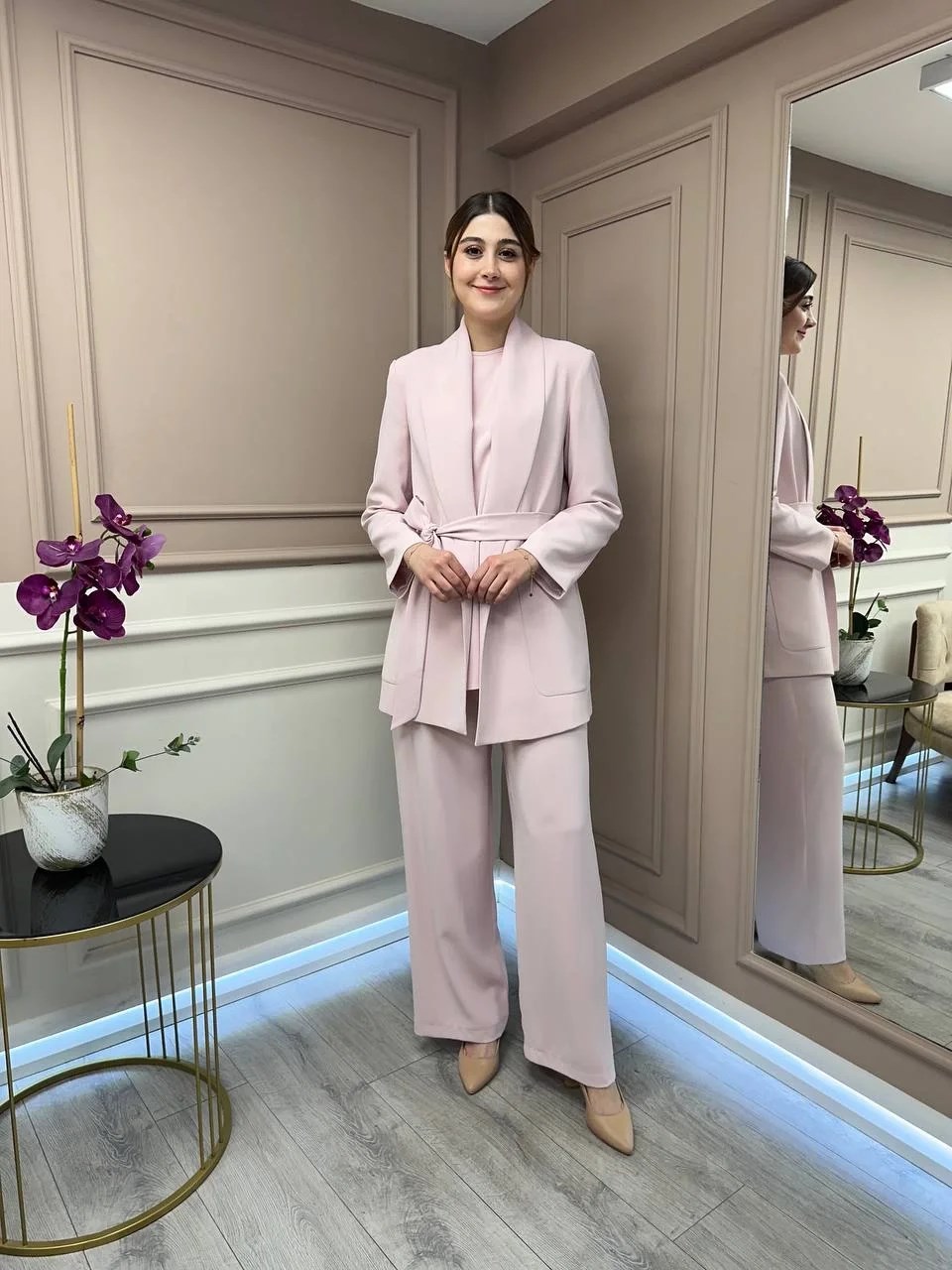 Lisa Exclusive 5045 Pembe Üçlü Takım
