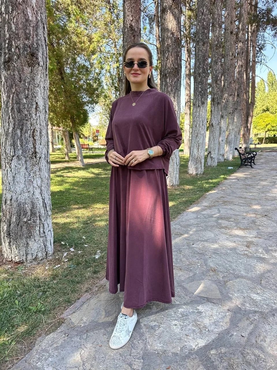 Magazin 7413 Bordo İkili Takım