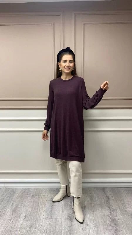 Misswhence 32040 Vişne Tunik
