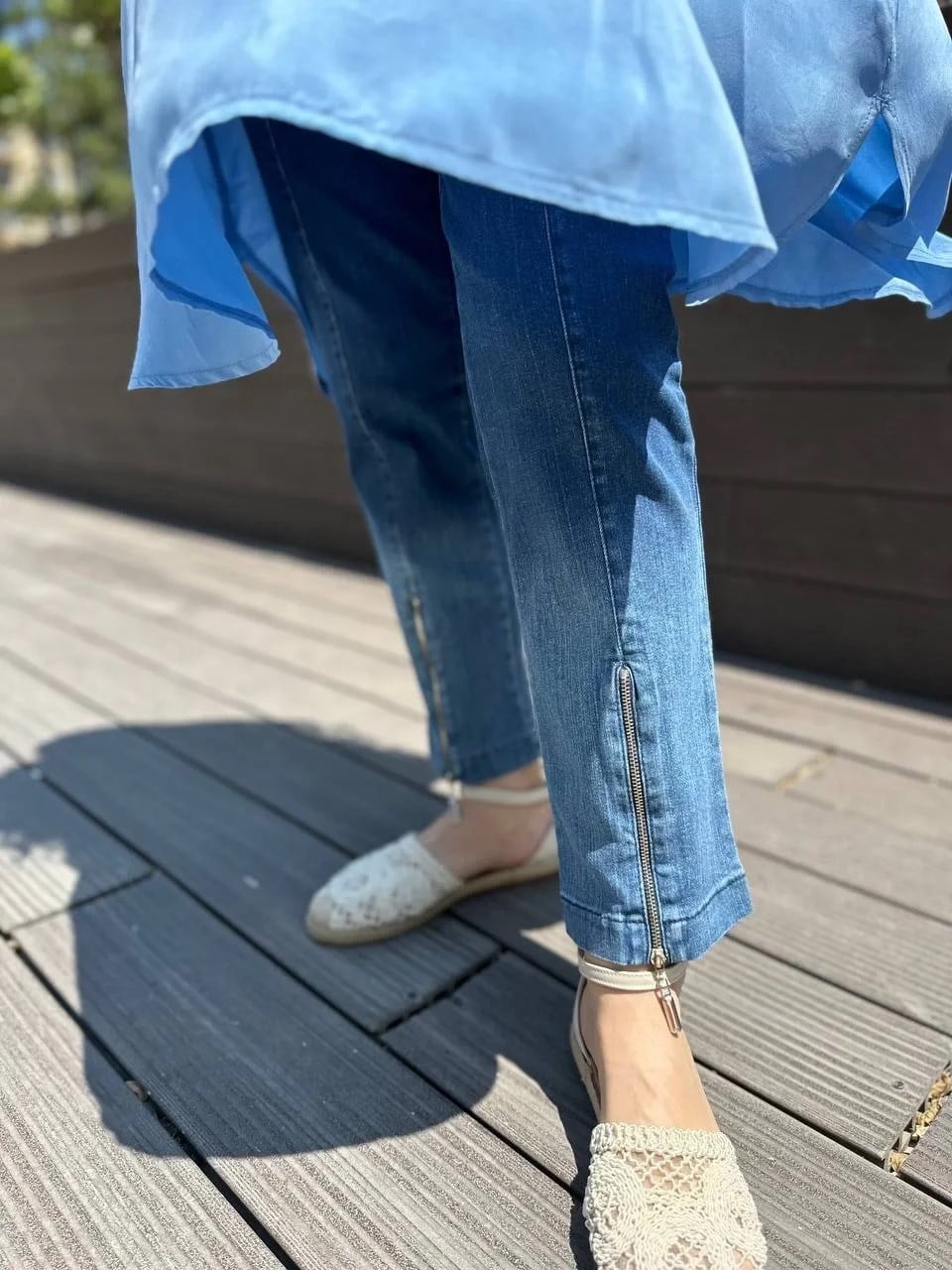 Misswhence 32104 Lacivert Kot Pantalon