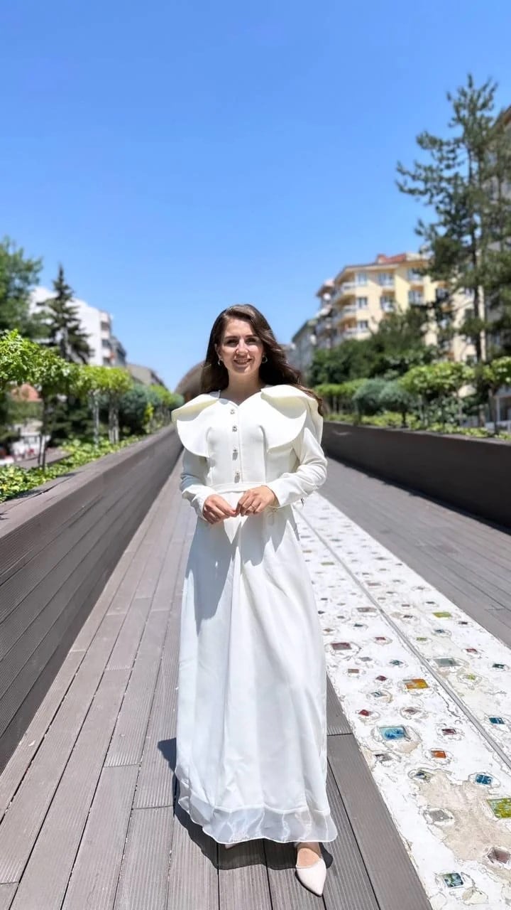 Senna 3010S23 Ekru Arcia Abiye