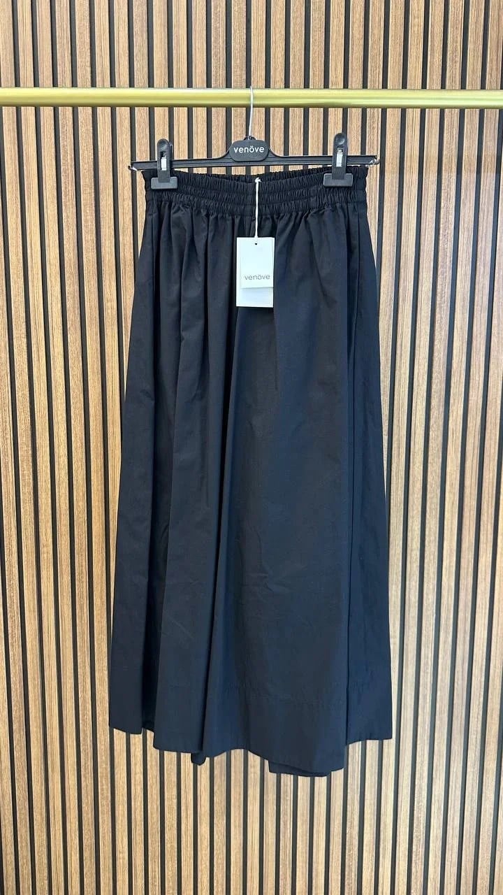 Venöve 26SSPNT0006 Siyah Sole Pantolon