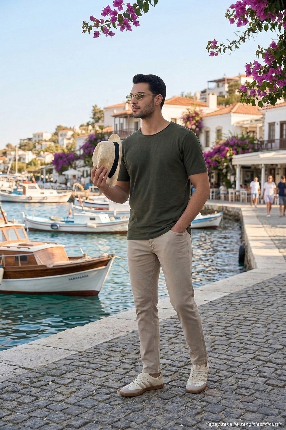 Comfort Boru Paça Normal Bel Pantolon Erkek Kot Pantolon 4412C66TEXAS BEJ