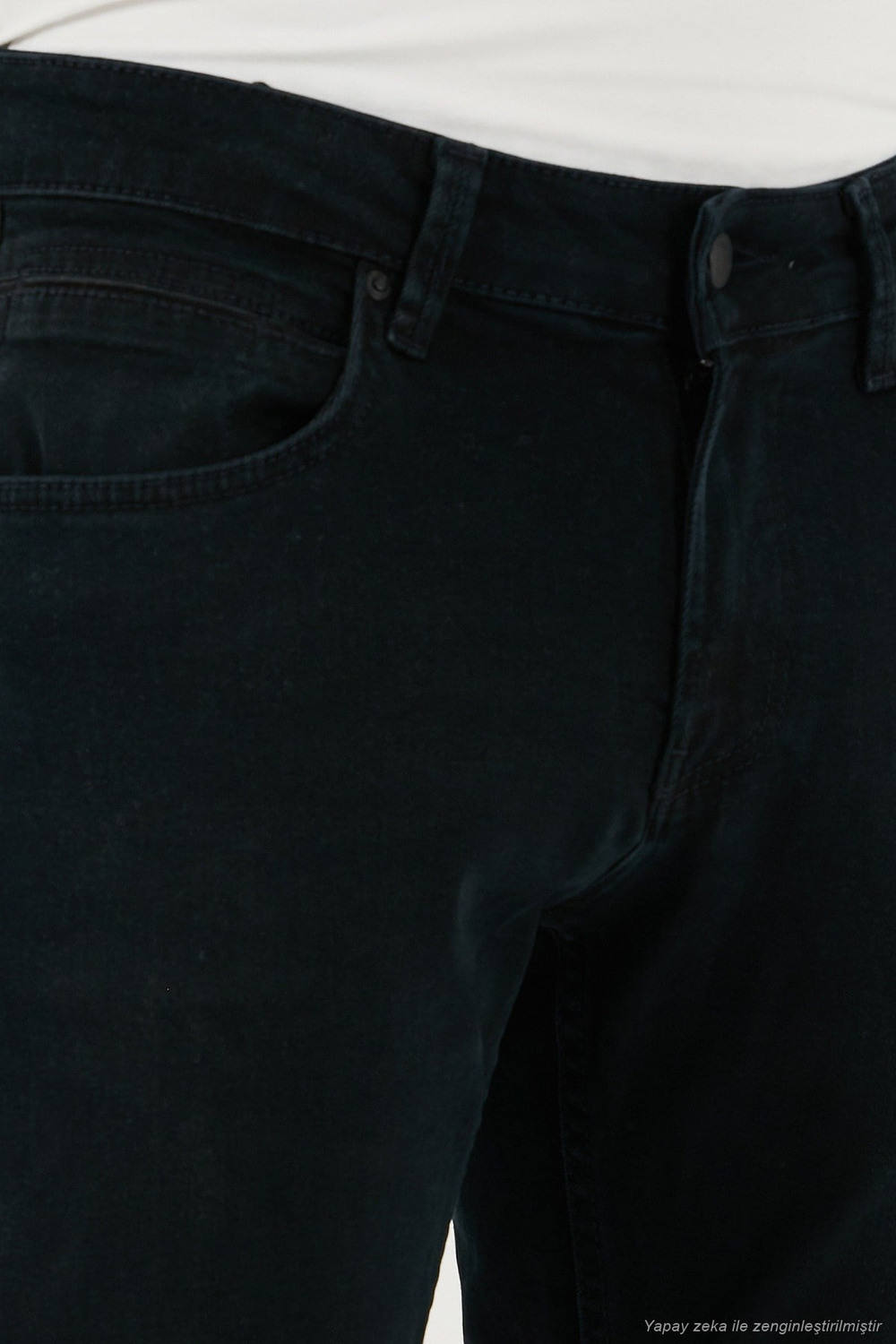 Pamuklu Normal Bel Regular Fit Boru Paça Jeans Erkek Kot Pantolon 2211C05PARMA KOYU LACİVERT