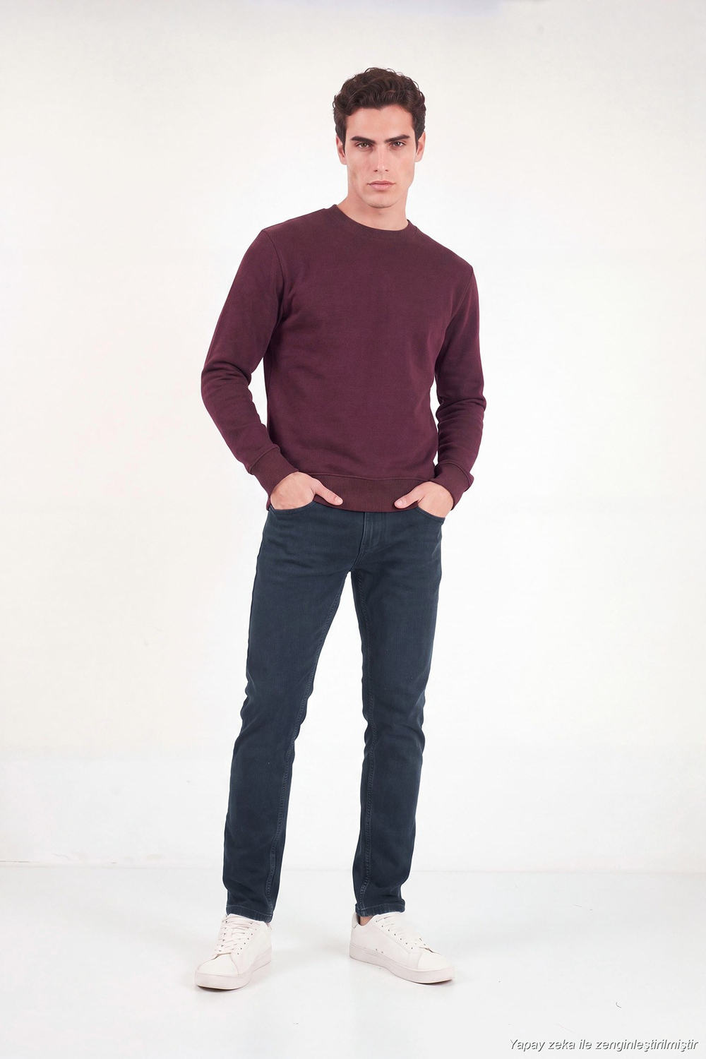Pamuklu Normal Kalıp Normal Bel Jeans Erkek Kot Pantolon 2213F08PARMA KOYU LACİVERT