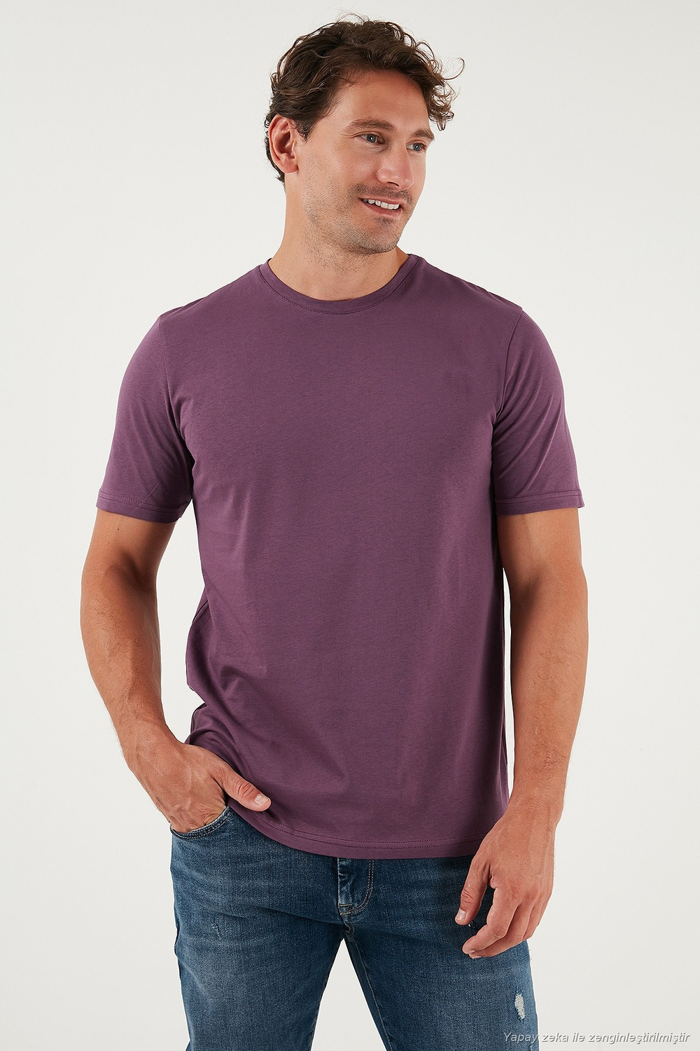 Pamuklu Regular Fit Bisiklet Yaka Erkek T Shirt 59020204 MÜRDÜM