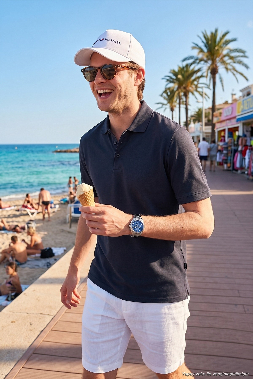 Pamuklu Regular Fit Düğmeli Erkek Polo Yaka T Shirt 5902127 ANTRASİT