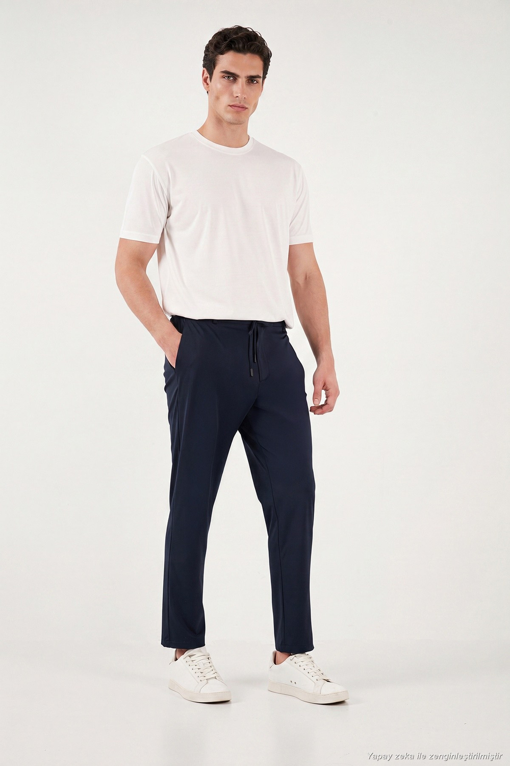 Pamuklu Regular Fit Normal Bel Erkek Pantolon CF26S615307 LACİVERT