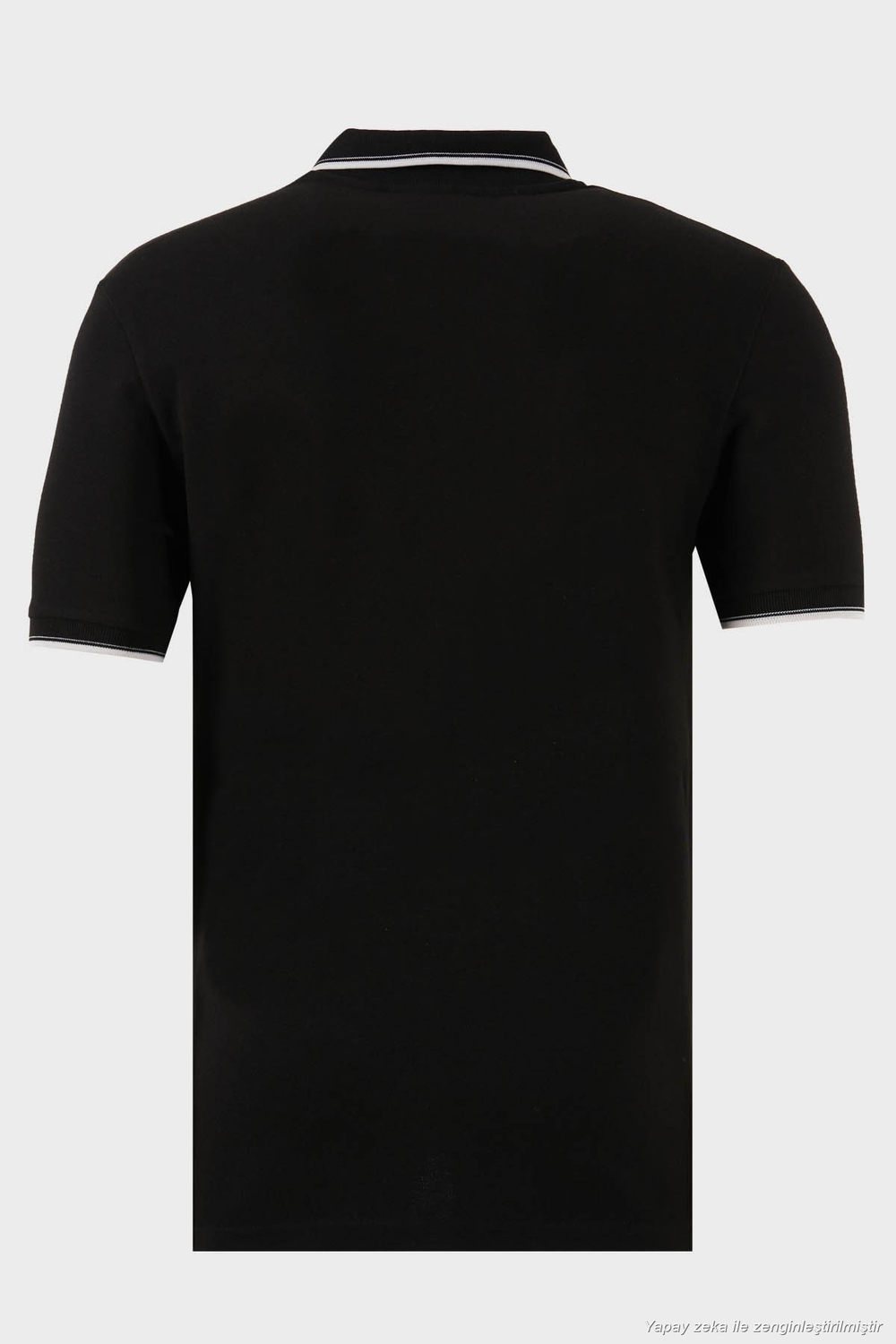 Pamuklu Regular Fit Şerit Detaylı 3lü Paket Erkek Polo Yaka T Shirt 5902964S3 Haki-Siyah-İndigo